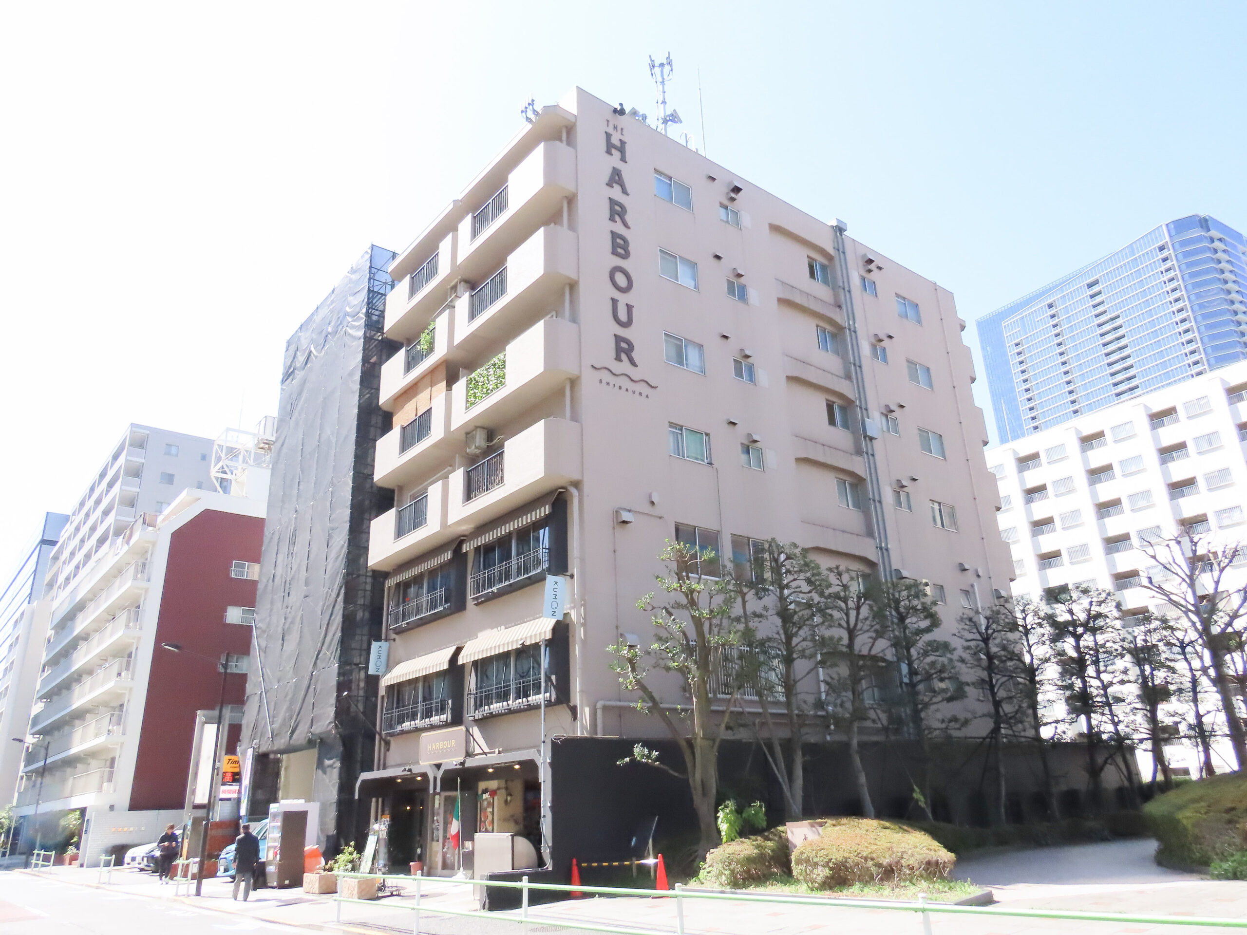 THE HARBOUR SHIBAURA 5階にある酵素風呂サロンの入口